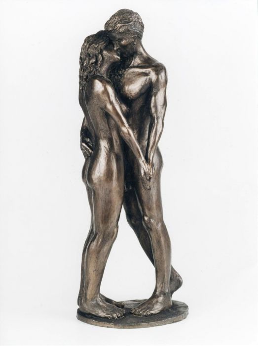 Skulptur - Der Kuss